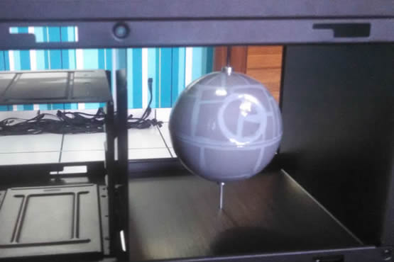 CM Star Wars montagem death star